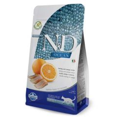 Farmina N&D Grain Free Ocean Hareng & Orange Chat