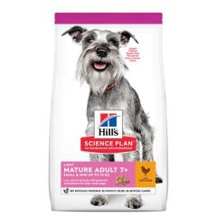 Hill's Science Plan Canine Mature Adult 7+ Light Small & Mini Poulet