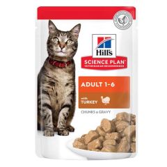 Hill's Feline Adult Dinde (Sachets)