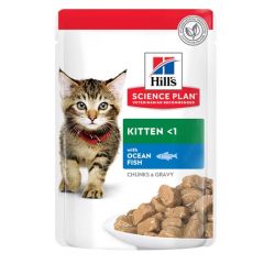 Hill's Feline Kitten Ocean Fish (sachets)