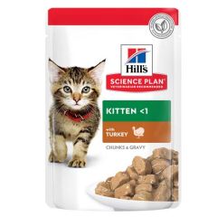 Hill's Feline Kitten Dinde (sachets)