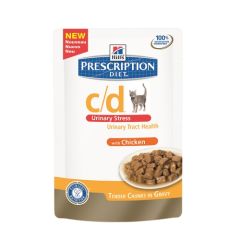 Hill's Prescription Diet C/D Urinary Stress Feline (sachets)