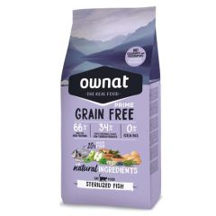 Ownat Grain Free Prime Sterilized Fish Cat (Expédition 3 - 5 jours)