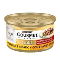 Gourmet Gold Bouchées de poulet et de foie