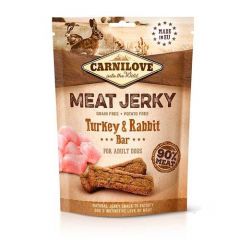 Carnilove Jerky Snacks Bars Rabbit & Turkey - 12 x 100 gr