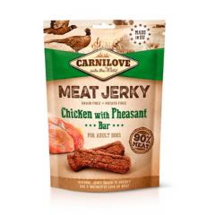 Carnilove Jerky Snacks Bars Chicken & Pheasant - 12 x 100 gr