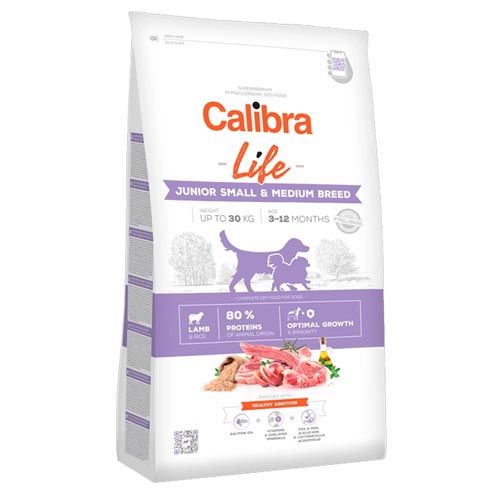 Calibra Dog Life Junior Small & Medium Breed Lamb