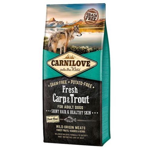 Carnilove Adult Fresh Carp & Trout Hair & Skin (Carpe et Truite)