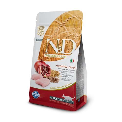 Farmina N&D Ancestral Grain Adult Poulet Chat (envoi 3-5jours)