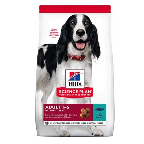 Hill's Science Plan Canine Adult Medium Thon et Riz