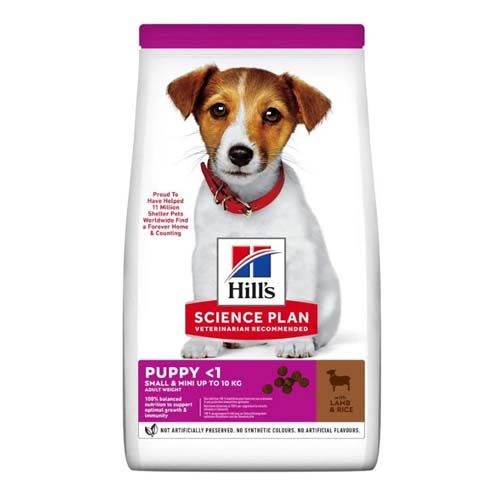 Hill's Science Plan Canine Puppy Small & Mini Lamb