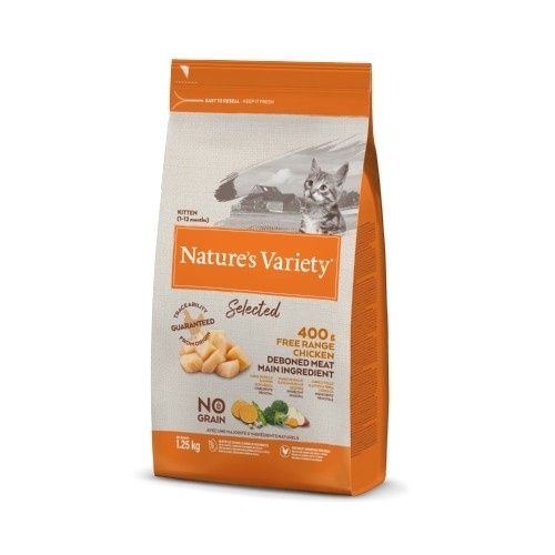 Nature's Variety Cat Kitten Selected Poulet