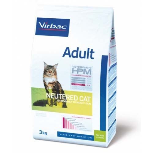 Virbac HPM Adult Neutered Chat